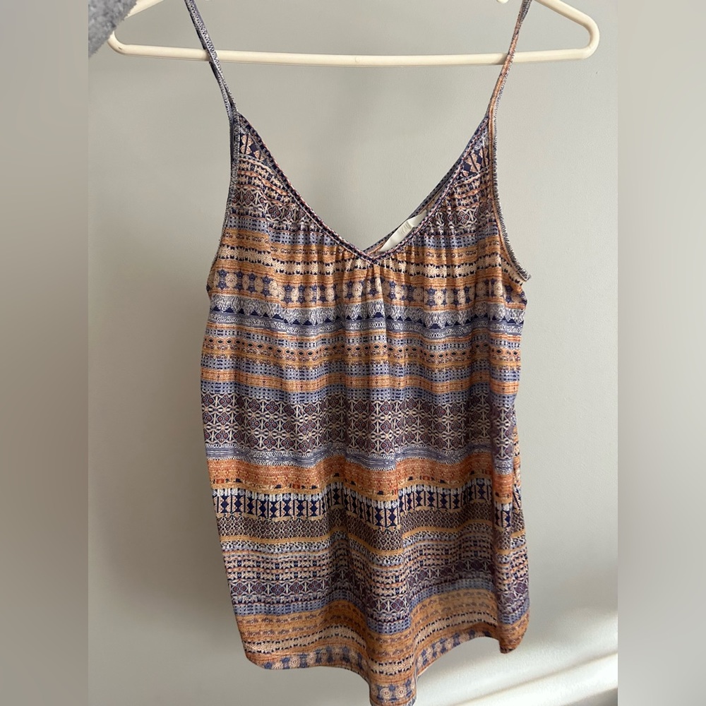 Multi colored tank top